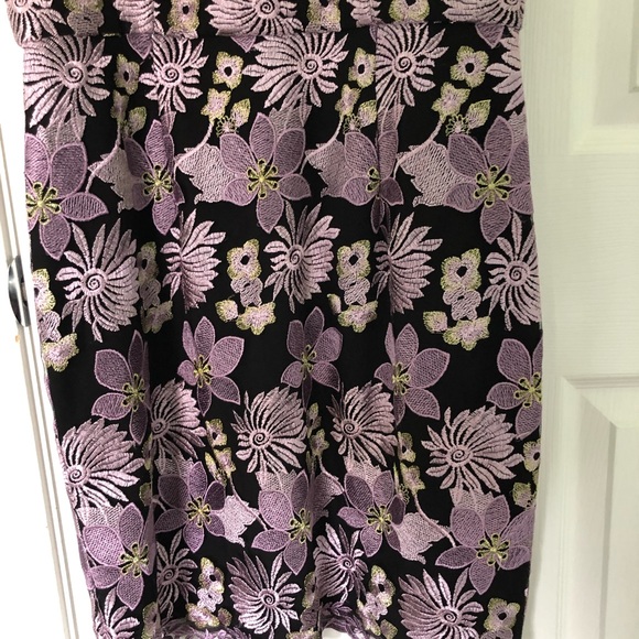 Purple and black homecoming dress - Picture 3 of 5